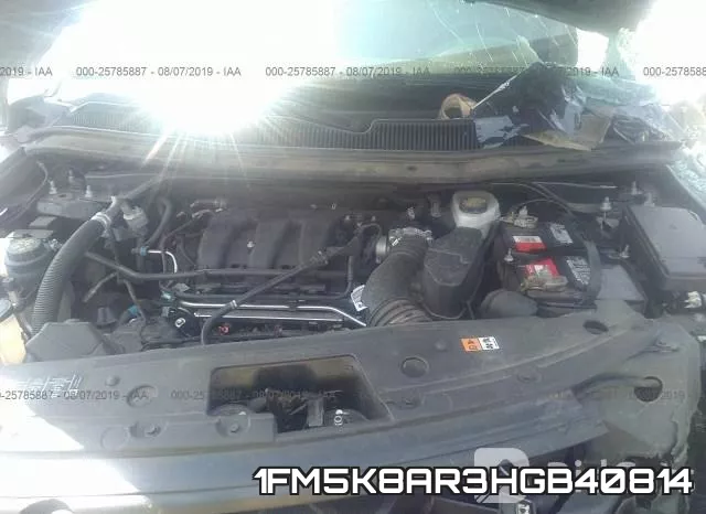 1FM5K8AR3HGB40814 фото 2