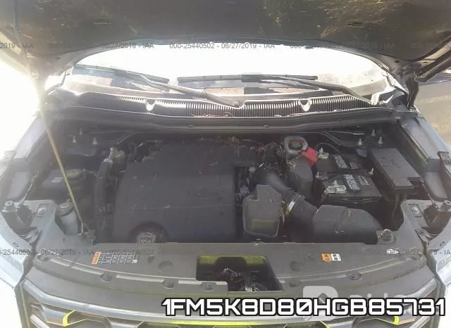 1FM5K8D80HGB85731 фото 2