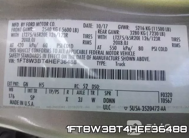 1FT8W3BT4HEF36488 фото 10
