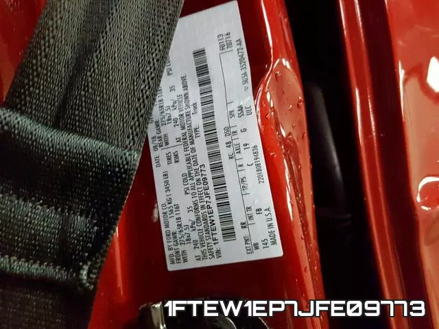 1FTEW1EP7JFE09773 фото 2