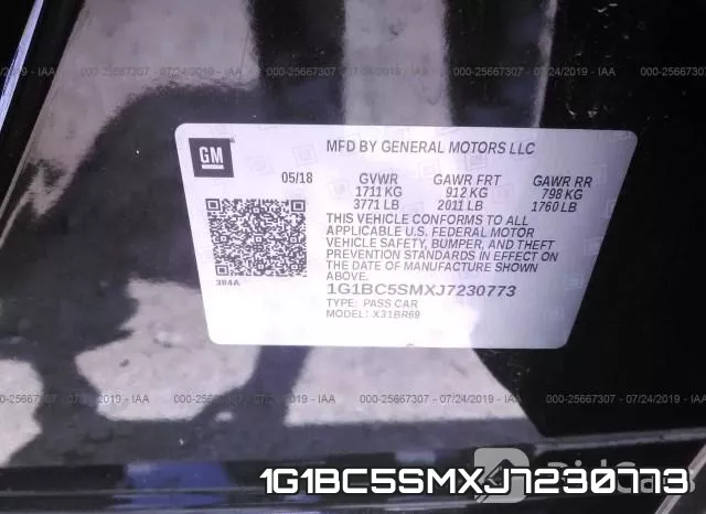 1G1BC5SMXJ7230773 фото 10