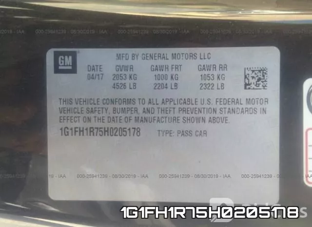 1G1FH1R75H0205178 фото 10