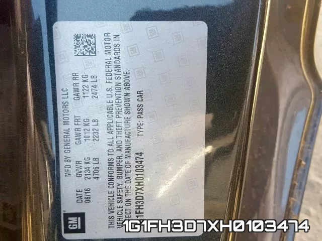 1G1FH3D7XH0103474 фото 2