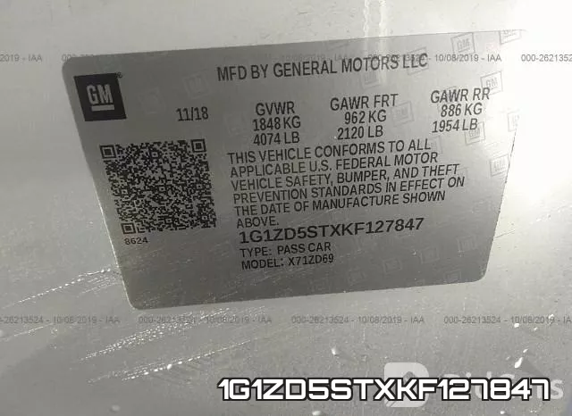 1G1ZD5STXKF127847 фото 10