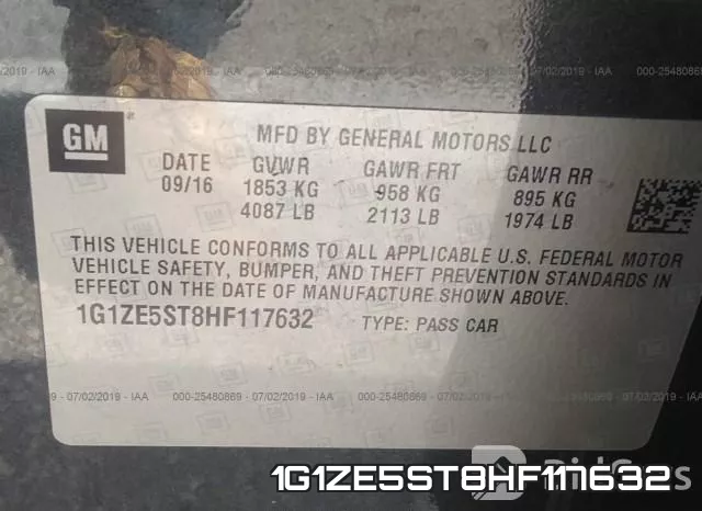 1G1ZE5ST8HF117632 фото 10
