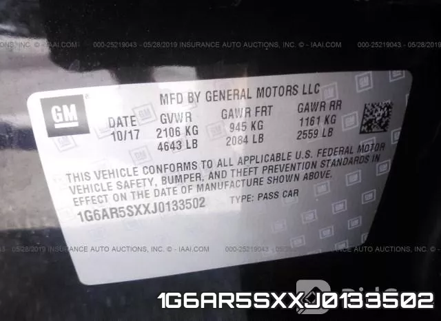1G6AR5SXXJ0133502 фото 10