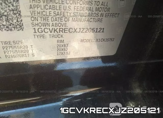 1GCVKRECXJZ205121 фото 10