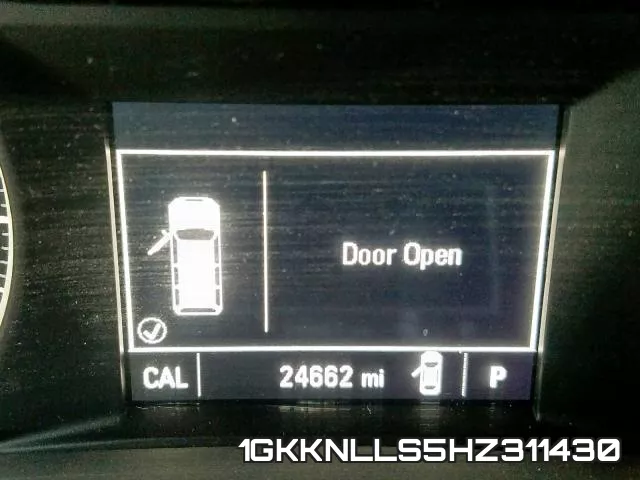 1GKKNLLS5HZ311430 фото 9
