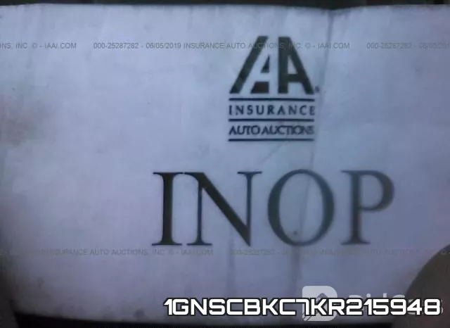 1GNSCBKC7KR215948 фото 8