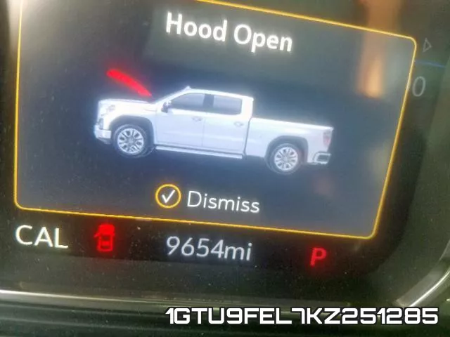 1GTU9FEL7KZ251285 фото 9