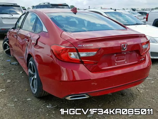 1HGCV1F34KA085011 фото 4