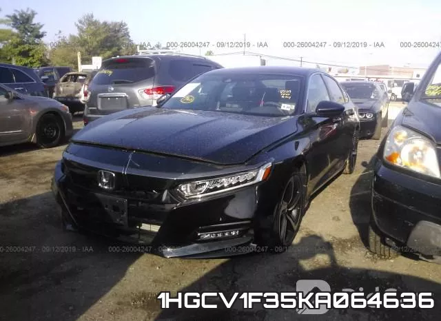 1HGCV1F35KA064636 фото 3