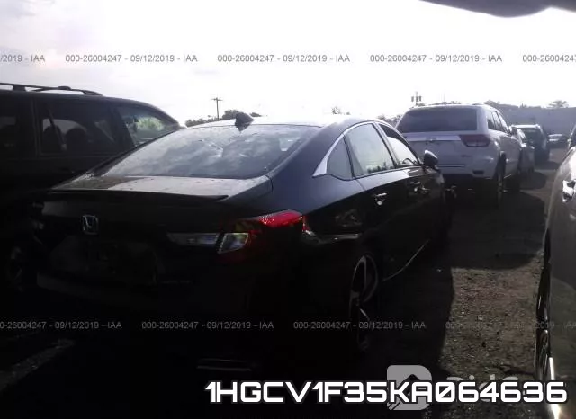 1HGCV1F35KA064636 фото 5