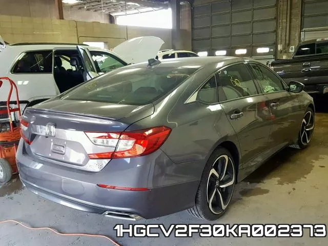1HGCV2F30KA002373 фото 5
