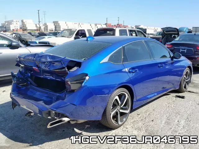 1HGCV2F36JA046795 фото 5