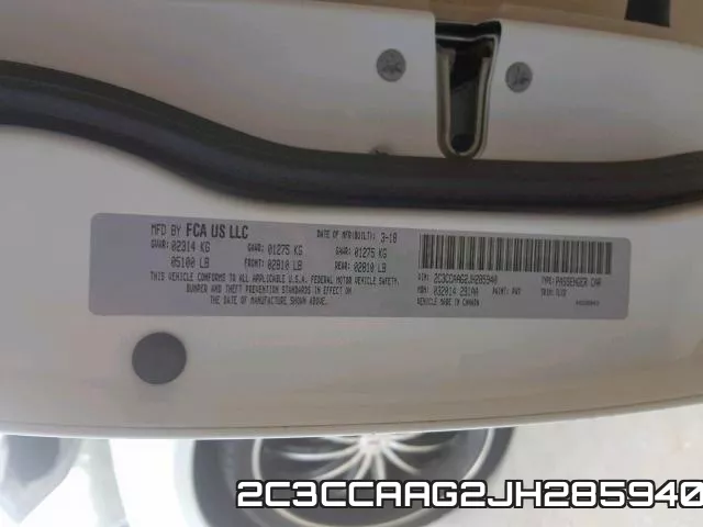 2C3CCAAG2JH285940 фото 2