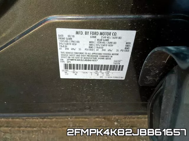 2FMPK4K82JBB61657 фото 2
