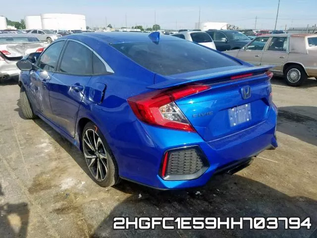 2HGFC1E59HH703794 фото 4