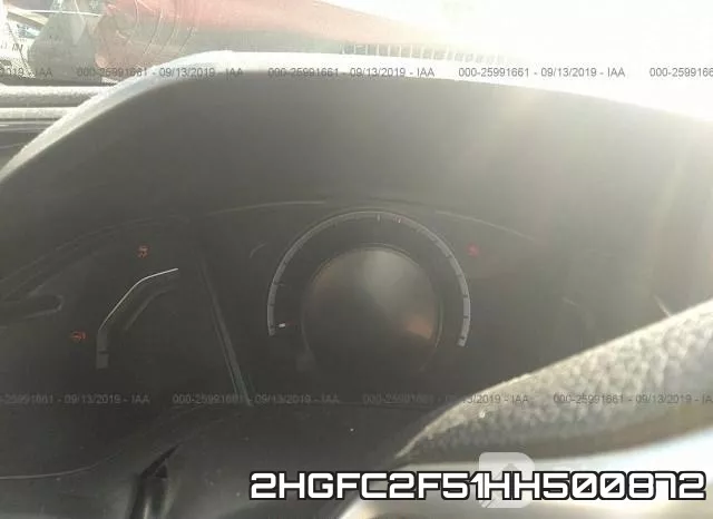 2HGFC2F51HH500872 фото 8