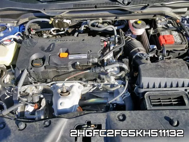 2HGFC2F65KH511132 фото 8