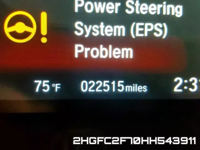 2HGFC2F70HH543911 фото 9