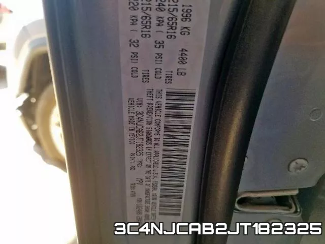 3C4NJCAB2JT182325 фото 2