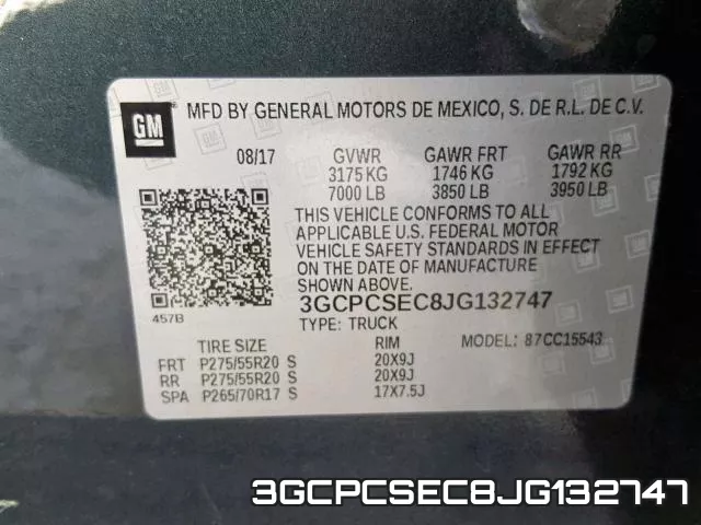 3GCPCSEC8JG132747 фото 2