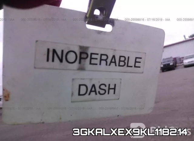 3GKALXEX9KL118214 фото 8