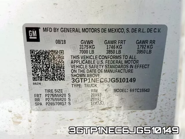 3GTP1NEC6JG510149 фото 2