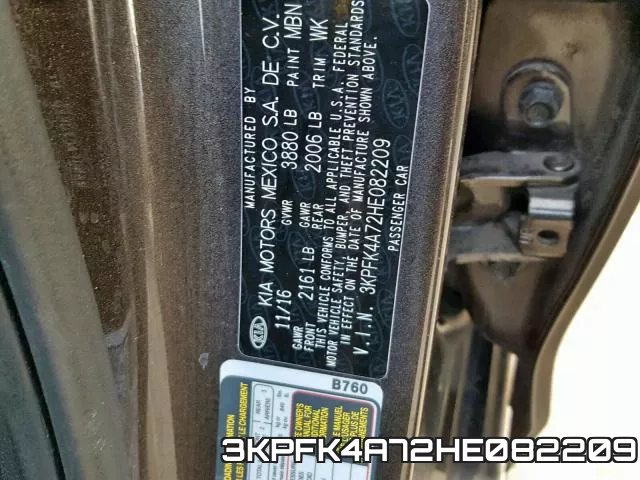 3KPFK4A72HE082209 фото 2