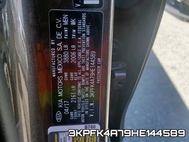 3KPFK4A79HE144589 фото 2
