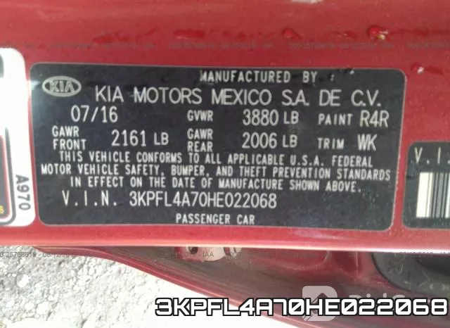 3KPFL4A70HE022068 фото 10