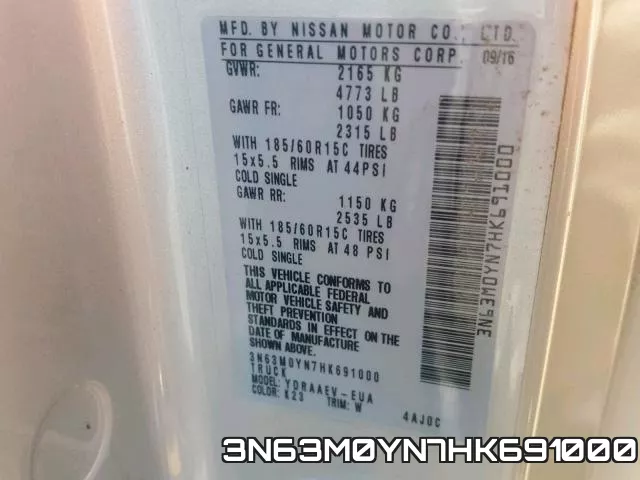 3N63M0YN7HK691000 фото 2