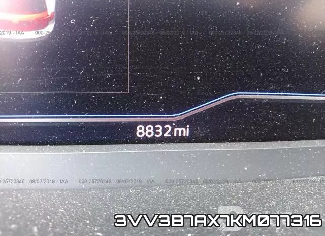 3VV3B7AX7KM077316 фото 8
