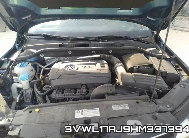 3VWL17AJ9HM337394 фото 2