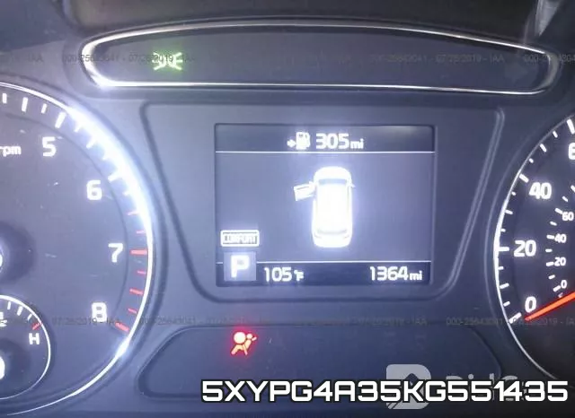 5XYPG4A35KG551435 фото 8