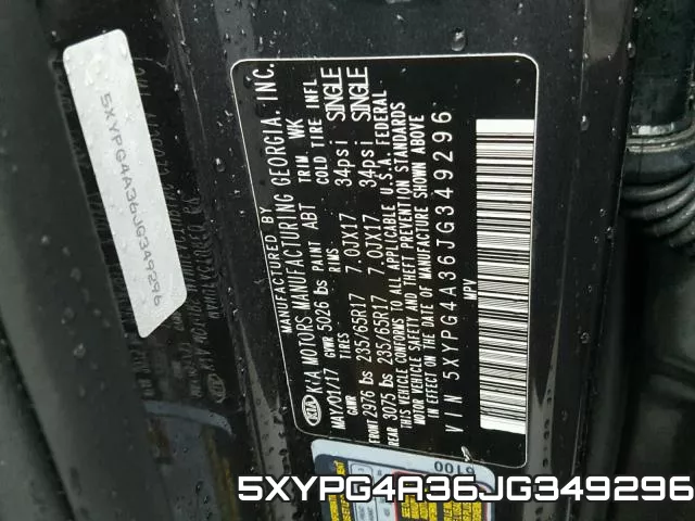 5XYPG4A36JG349296 фото 2