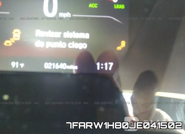 7FARW1H80JE041502 фото 8