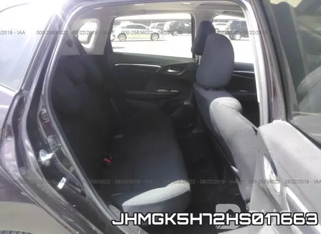 JHMGK5H72HS017663 фото 9