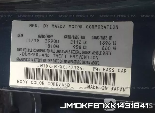 JM1DKFB7XK1431841 фото 10