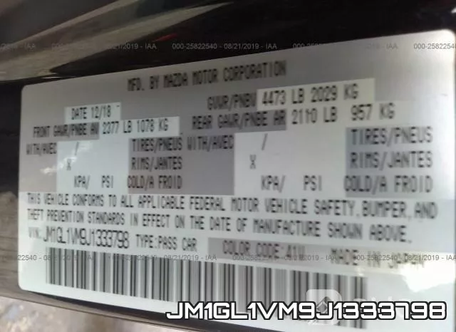 JM1GL1VM9J1333798 фото 10