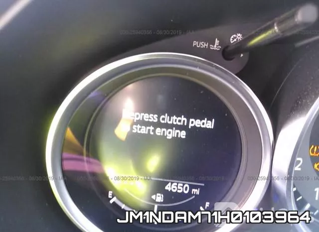 JM1NDAM71H0103964 фото 8