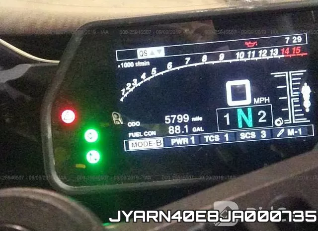 JYARN40E8JA000735 фото 8
