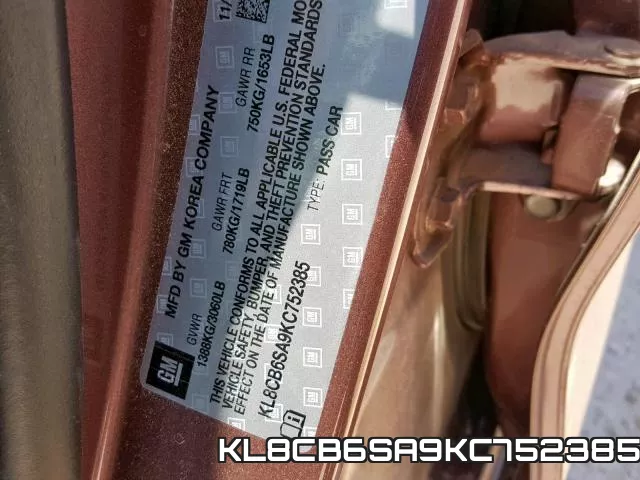 KL8CB6SA9KC752385 фото 2