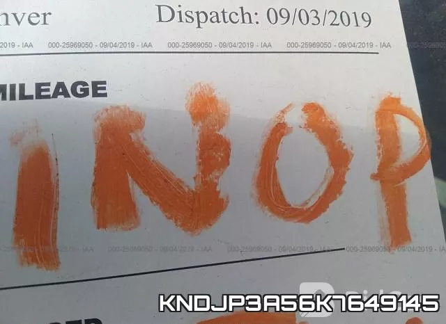 KNDJP3A56K7649145 фото 8