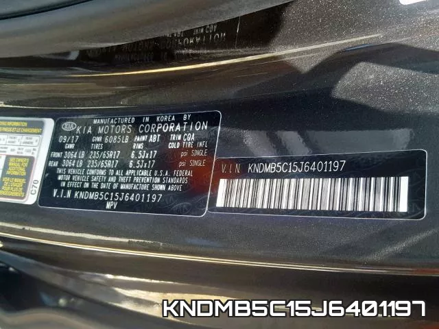 KNDMB5C15J6401197 фото 2