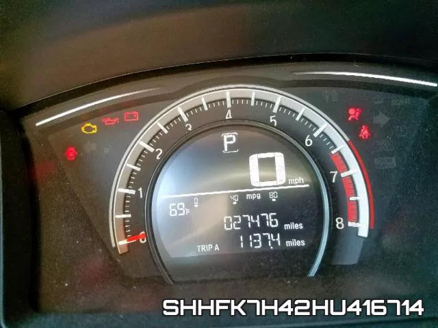 SHHFK7H42HU416714 фото 9