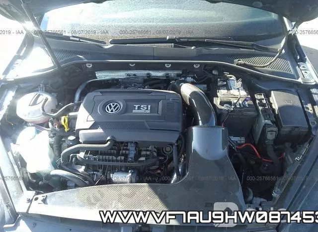 WVWVF7AU9HW087453 фото 2