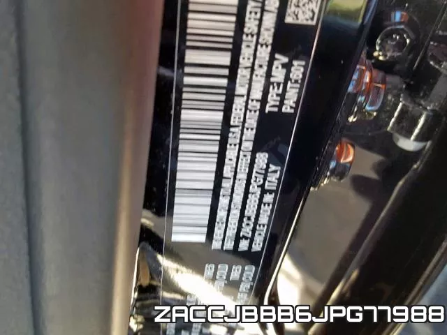 ZACCJBBB6JPG77988 фото 2