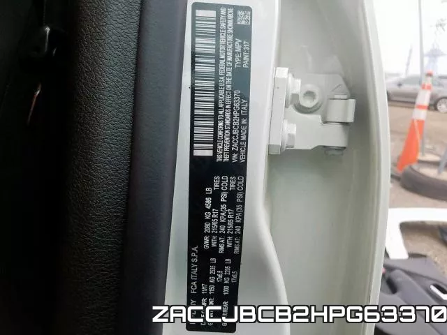 ZACCJBCB2HPG63370 фото 2
